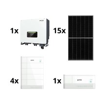 Solar-Kit SOFAR Solar – 6 kWp JINKO + 6 kW Hybridumrichter 3f + 10,24 kWh Batterie